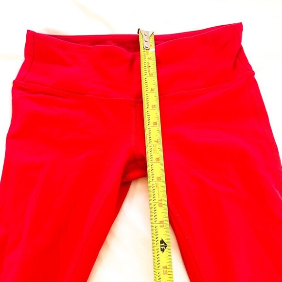 ALO Yoga Red and Gray Goddess Tight Pant Leggging - Picture 10 of 11